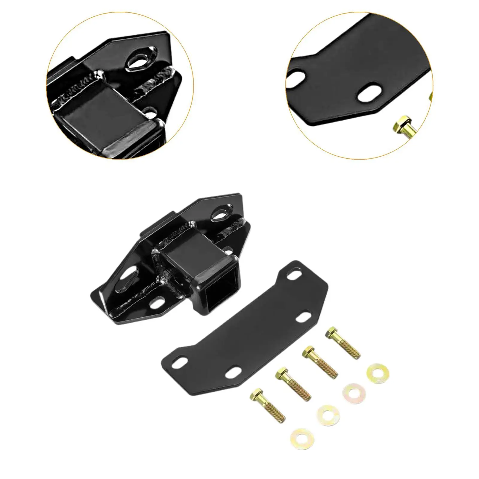 Trailer Tow Hitch Receiver, 70108005TA Maintenance Attachment Assembly Spare Part Hitch Receiver for Gx460 All 2014-