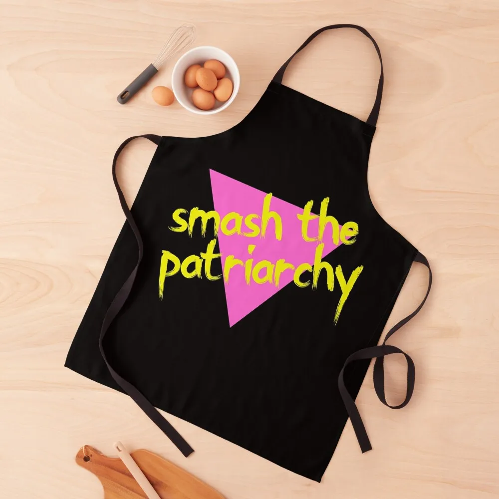 

Smash the patriarchy! Apron Chef Accessories Aprons Household Items Kitchen Things For Kitchen