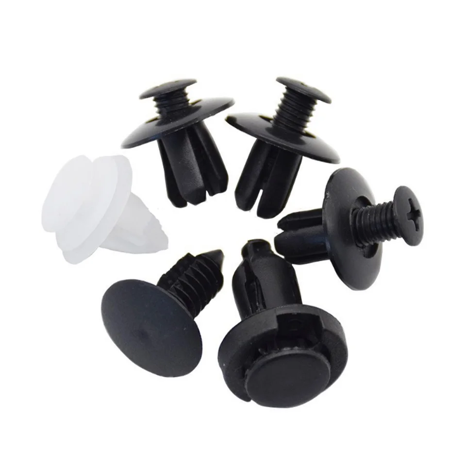 DOCAS 100Pcs Rivetti in Plastica per Auto Clip per Assetto Auto Kit di