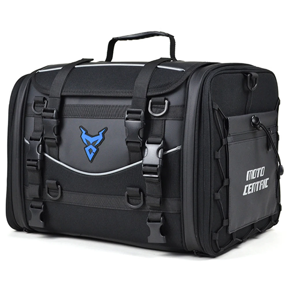 

Motorcycle Rear Seat Bag Water-resistant Expandable Large-capacity Luggage Multi-Function Bike Moto Tail Bag Motorcycle