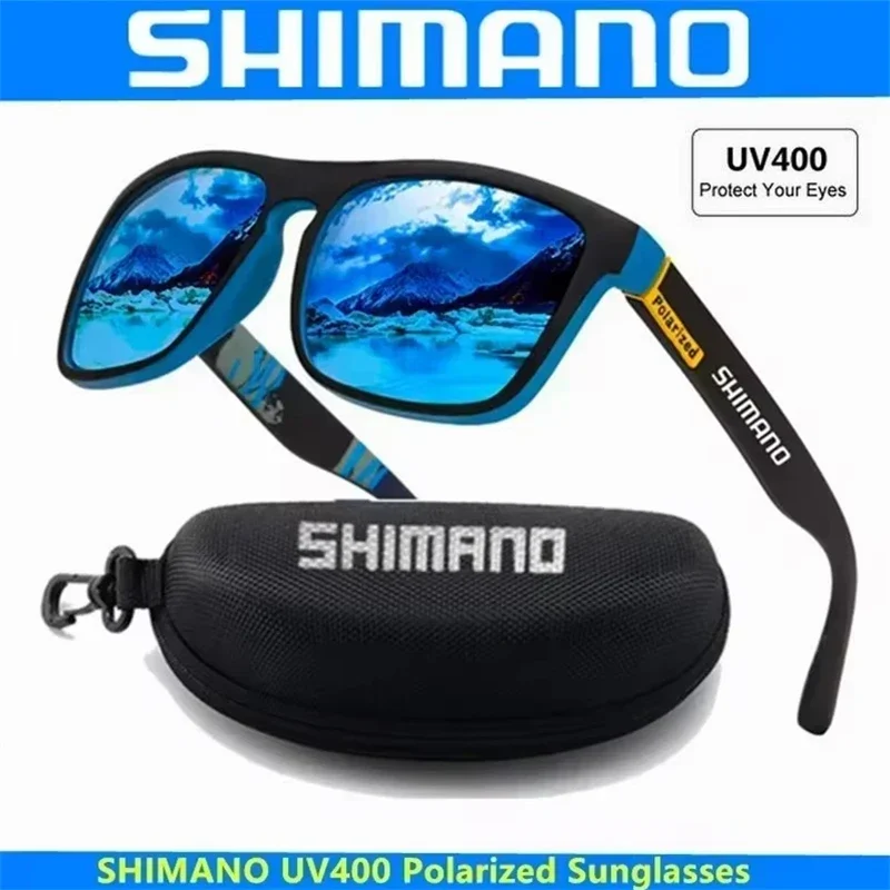 Shimano Polarized Sunglasses UV400 Protection For Men and Women Outdoor Hunting Fishing Driving Bicycle Optional Box polarized sports glasses polarized glasses women sunglasses uv protection glasses