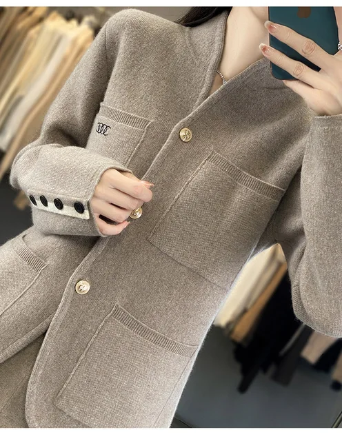 Lana Prendas De Vestir De Punto Las Prendas De Vestir Damas Jersey