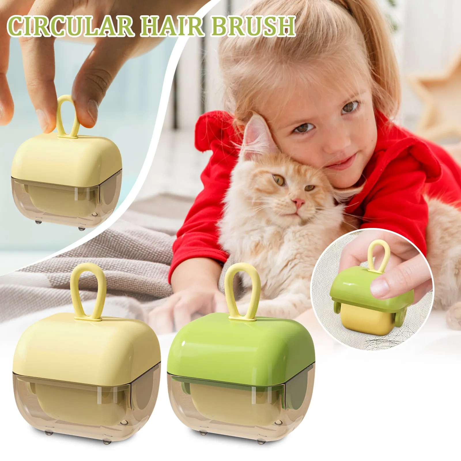 Sticky Hair Roller Washable Reusable Remover Portable Pet Remover For Clothing Travel Home