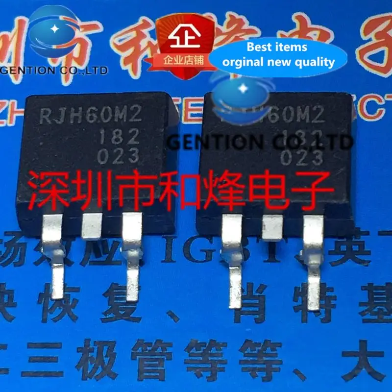 

10 шт. RJH60M2 TO-263 600V 12A в наличии 100% новый и оригинальный