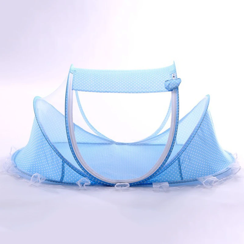 Baby Bed Portable Mosquito Net Crib Netting Folding Baby Mosquito Net Mattress Pillow Suit Newborn Cradle Mesh Tent Bedding crib mosquito net