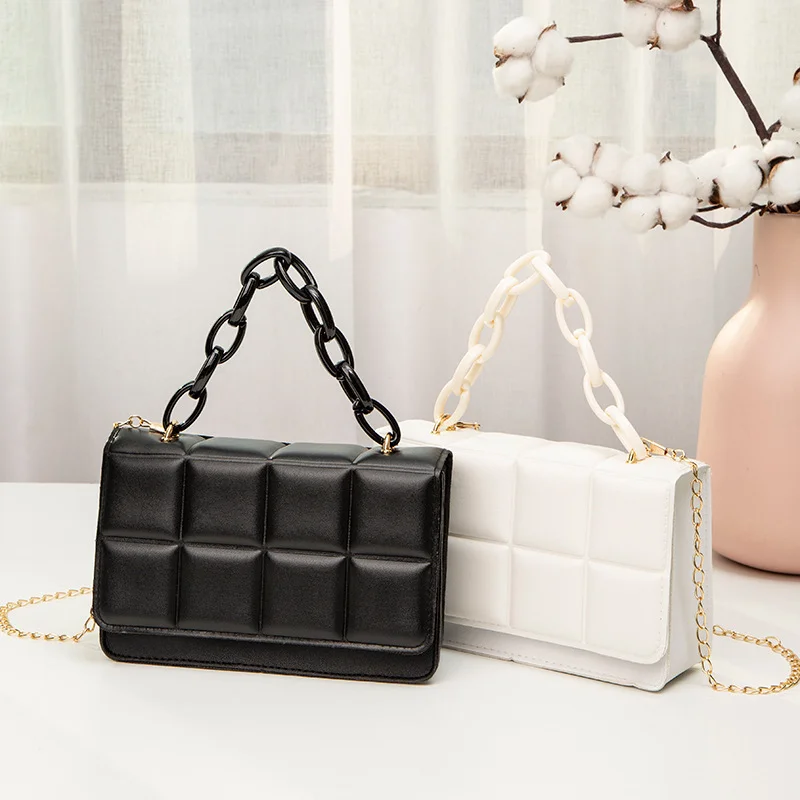 

New Tassel Bag Female PU Leather Shoulder Bag Female Chain Diamond Crossbody Bag Trend Tote Bag Mobile Phone Holiday Gift
