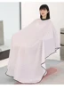 Silicone Collar Haircut Cape Cloth Cutting Hair Pattern Salon Barber Cape Hairdressing Hairdresser Apron Wrap Gown Barber Apron 6