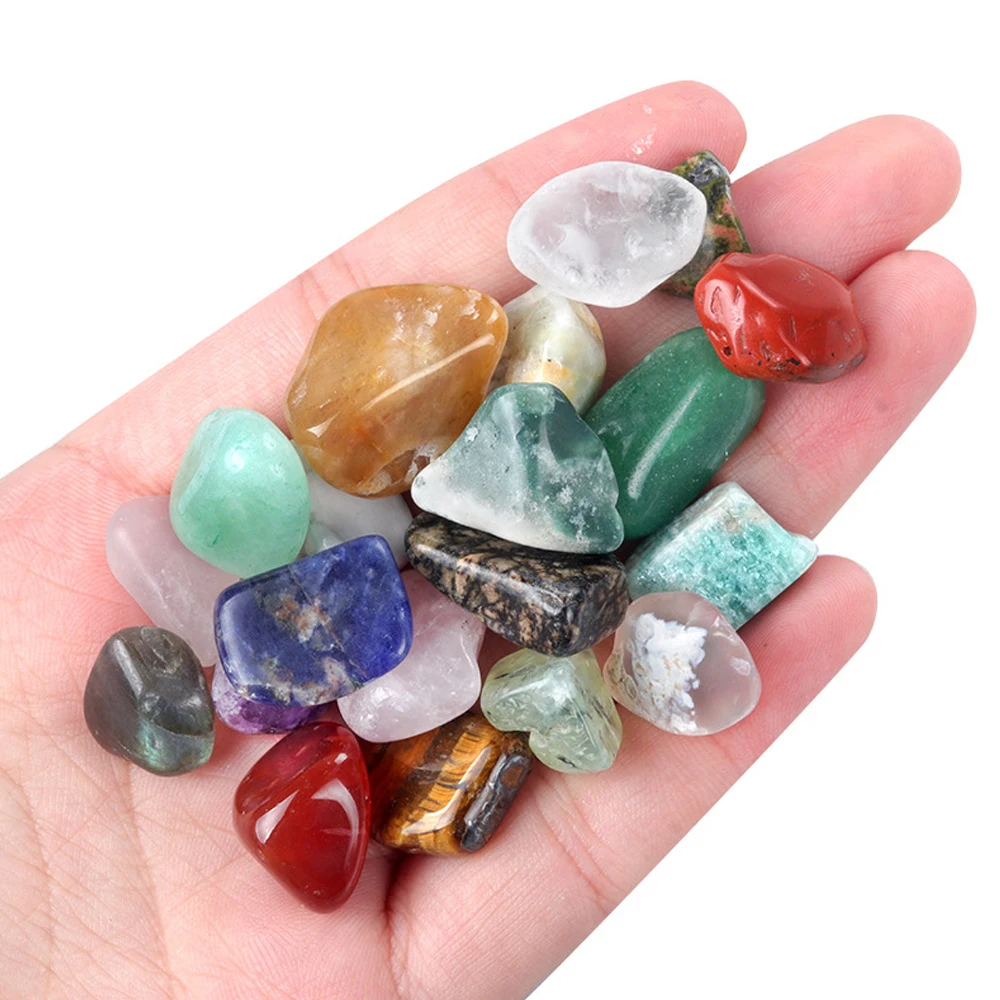 20-Piece Square Chakra Crystal Set 3
