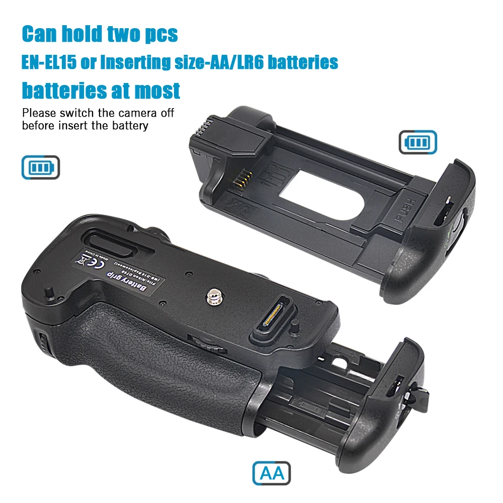 Mcoplus BG-D750 Vertical Battery Grip for Nikon D750 DSLR Camera Replacement as Nikon MB-D16