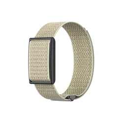 Breathable Adjustable Nylon Sport Strap - 22mm Fitness Tracker Arm Band - 29cm (Beige)