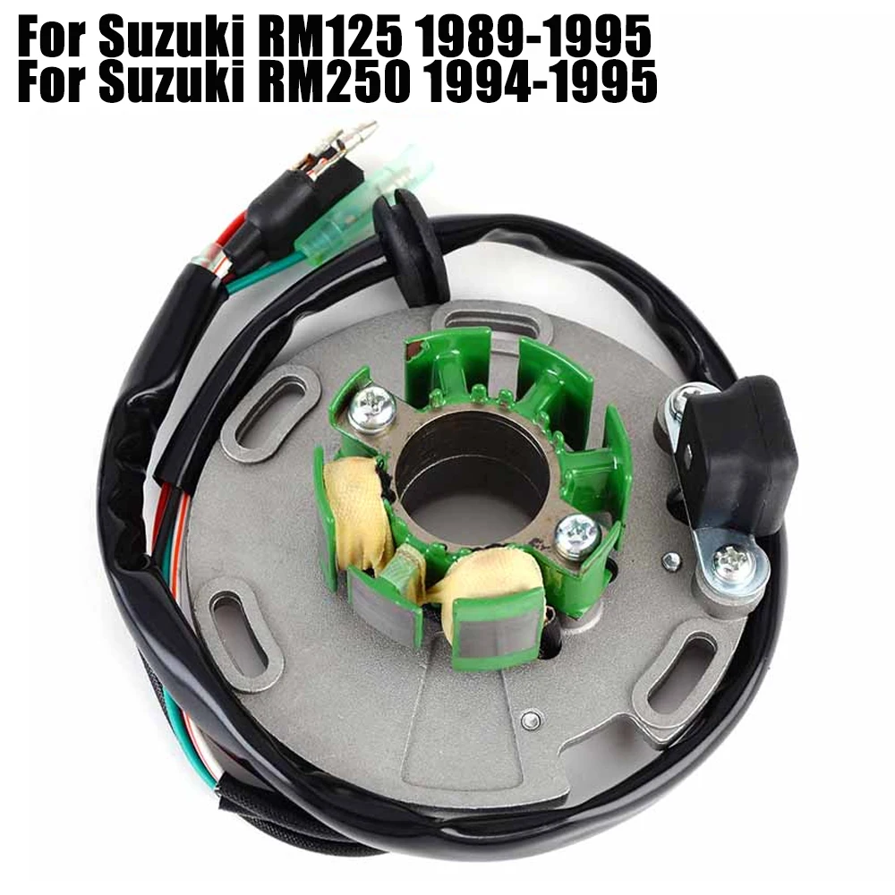 

Stator Coil For Suzuki RM250 RM125 1989-1995 1994 1993 1992 1991 RM 250 125 32101-28E00 32101-43D10 43D00 27C10 27C01 27C00