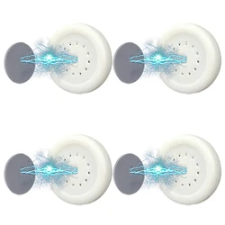Magnetic Wall Mount Hooks for Remote Control and Home Organization (4 Set)