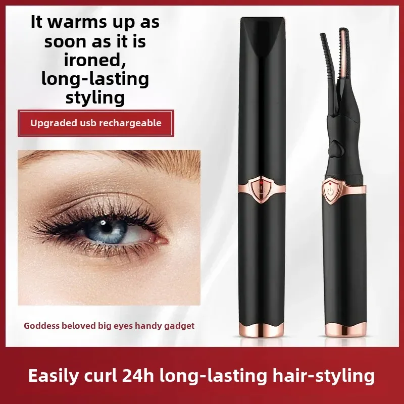 Eyelash Curler Electric Eyelash Curler Electric Heating Long-lasting Shaping Intelligent Temperature Control Portable and Not Harmful Makeup