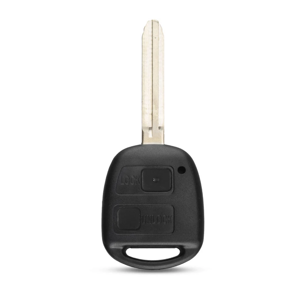 Remote Car Key Shell Case 2/3 BTN For Toyota Yaris Prado Tarago Camry Corolla TOY43 Blade Rubber Buttons Pad KEYYOU key case,car remote key,car key,car key shell,key shell