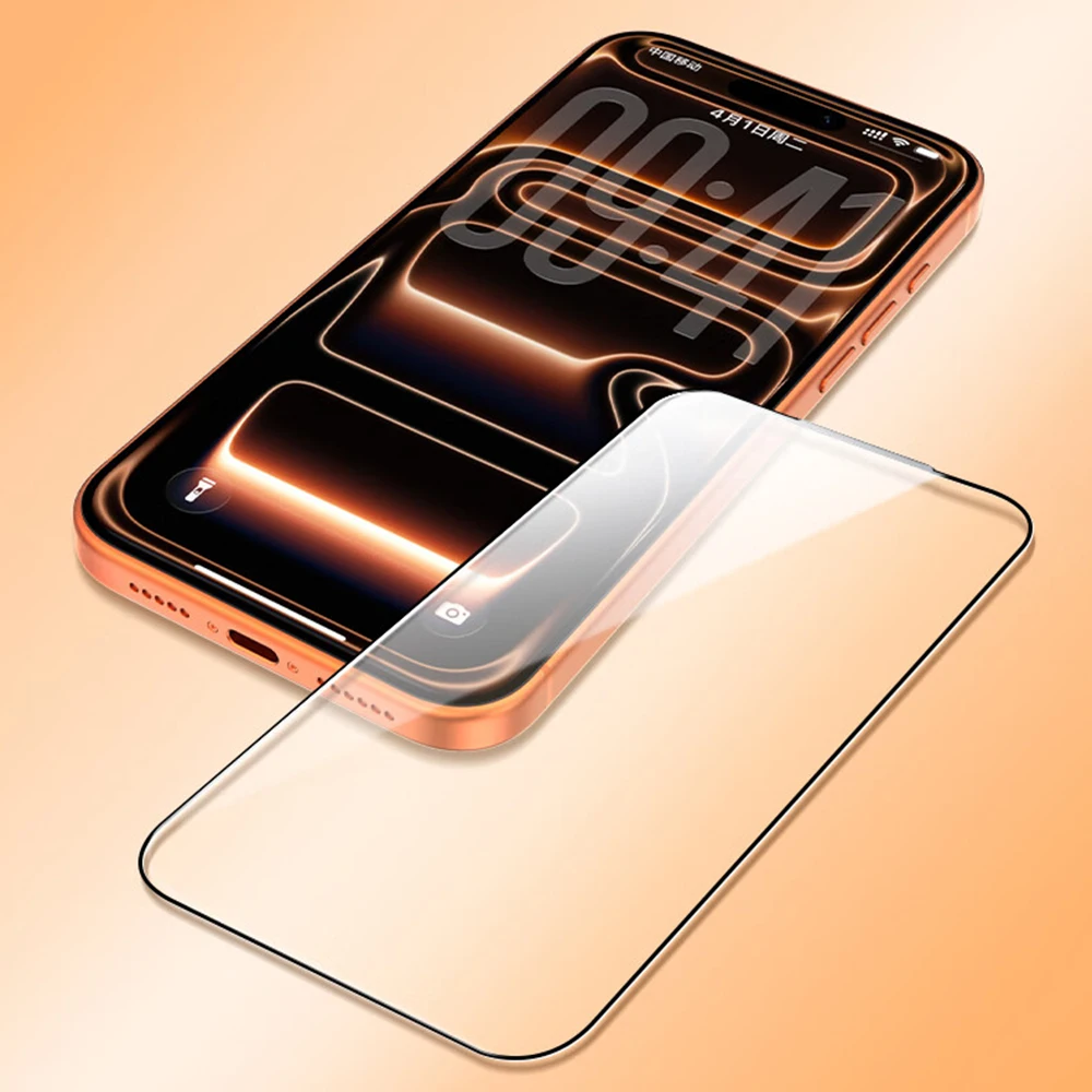 HD Glass Screen Protector with Oleophobic Coating - 3-5 Pack Tempered Glass Protective Film