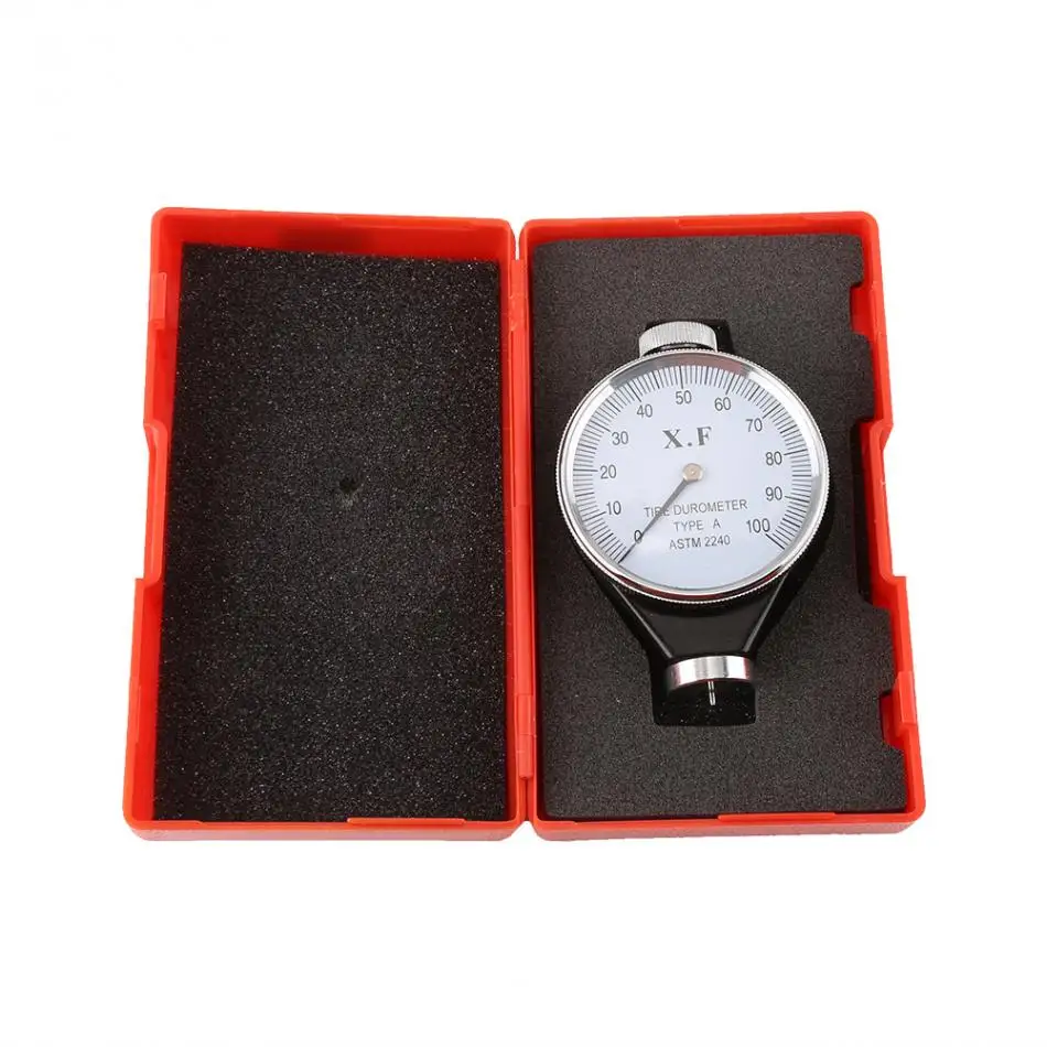 Shore Durometer A/O/D 0-100 HA Rubber Tire Hardness Tester Meter For Plastic Leather Rubber Multi-resin