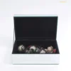 Silver Crushed Diamond Glass Mirrored Jewelry Box Organizer Women Trinket Drawers Organiser Boxes Makeup Container Dressing Tabl 4