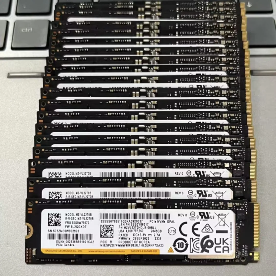 삼성 PM9A1 SSD M.2 2280 NVMe PCIe4.0 내장형 솔리드 스테이트 드라이브 256GB 512GB 1TB 2TB 고속 저장업그레이드