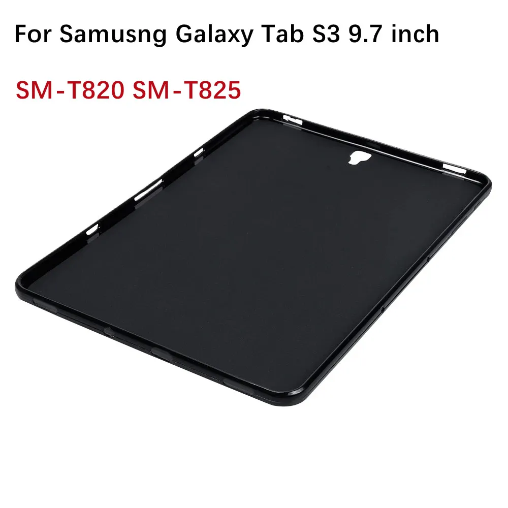 Capa para Samsung Galaxy Tab s3 9.7 T820 T825 Case Tpu Case Transparente para Samsung T820 T825 Case à Prova de Choque