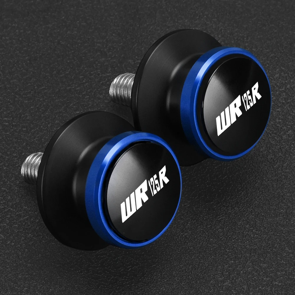 

Dirt bike FOR YAMAHA WR 125 R WR125R 2012 2013 2014 2015 2016 Motorcycles WR 125R 6MM Swingarm Spools Stand Screws Sliders