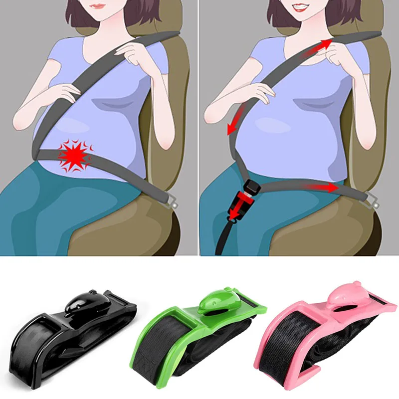 Ajustador de cinturón de seguridad de coche para embarazadas, comodidad y  seguridad para madres de maternidad, protección del vientre, bebé no  nacido, mujer embarazada, conducción, cinturón seguro - AliExpress