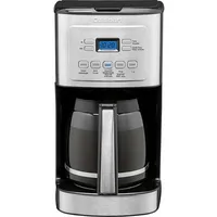 Cuisinart 14-Cup Stainless Steel Coffeemaker Machine Brew Automatic ,Black, Grey ,New 1