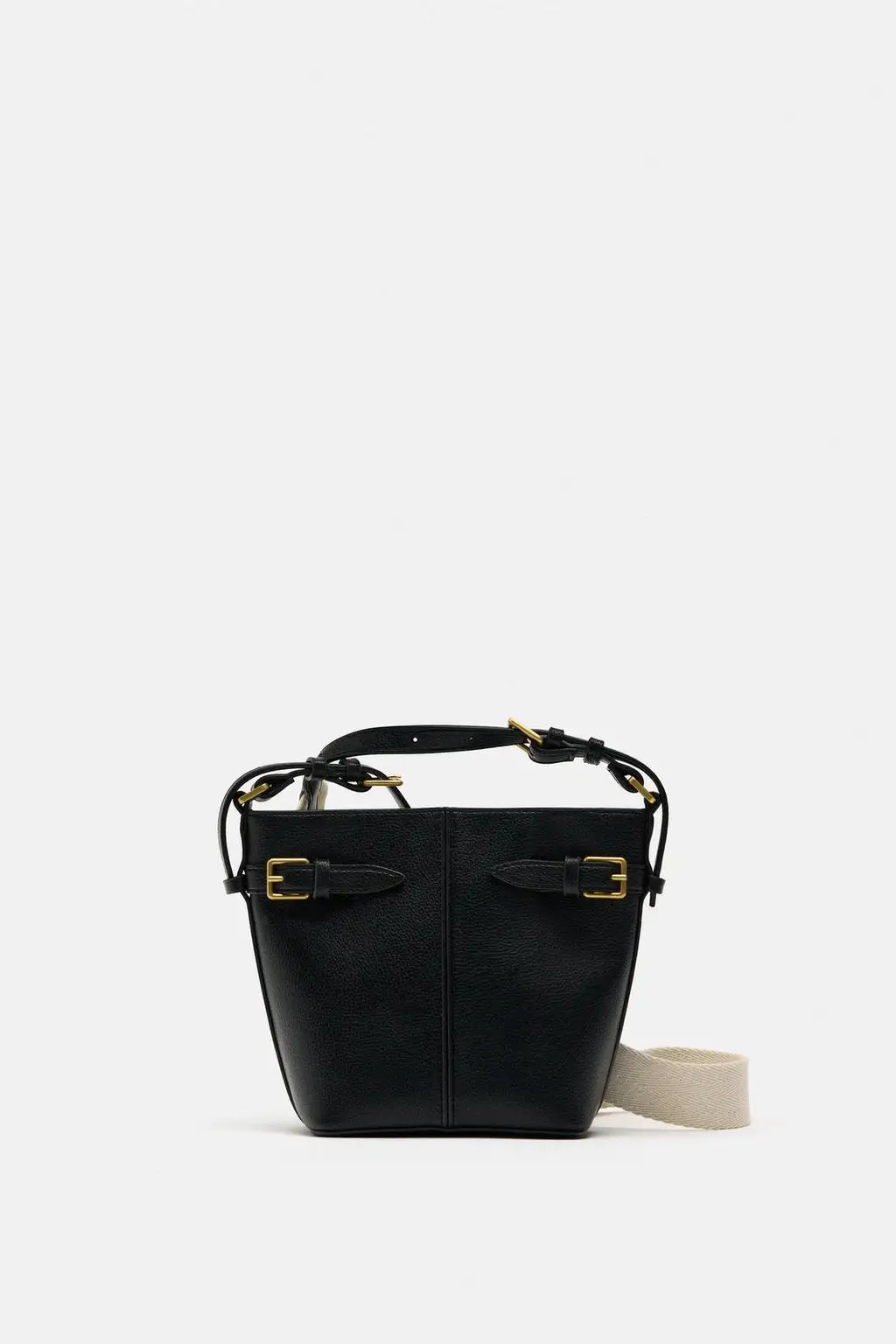 New Women's Bag Trend  PU Leather Portable Cross Body Bucket Bag Single Shoulder Bag Crossbody Handbag Female