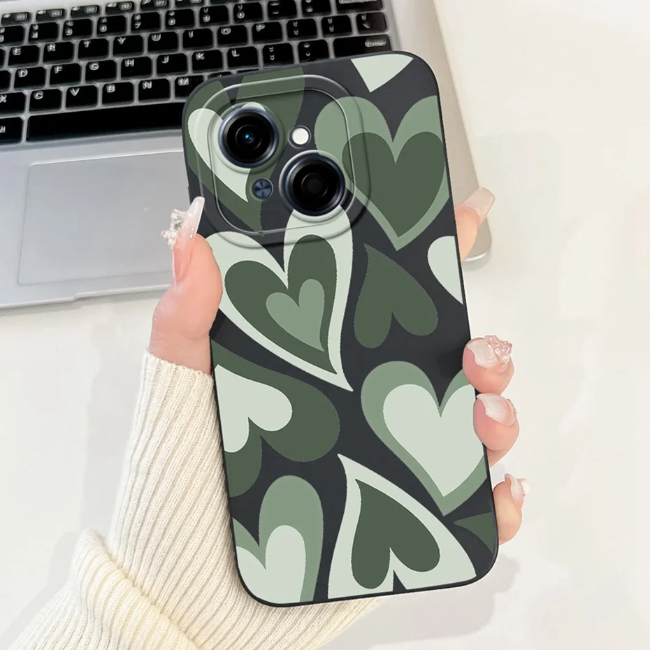 Cute Cartoon Soft Silicone Shockproof Phone Case with Bumpers