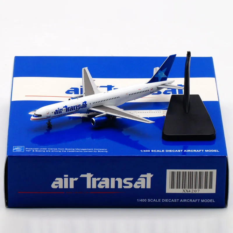

1:400Scale Model B757-200 C-GTSE CANADA Air Transat Airlines Diecast Alloy Aircraft Plane Collection Display Decoration Toy Doll