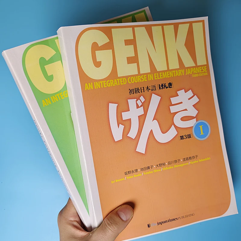 Фото Учебник Genki I II, учебник, ответ 3-е издание, книга для изучения японского и английского языка, интегрированные учебники для начальной школы №1