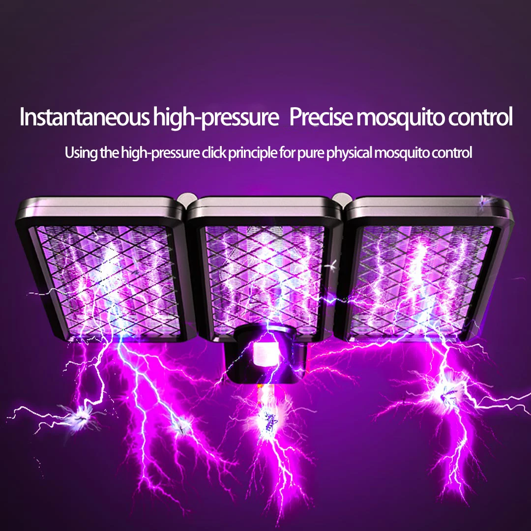 Mosquito Killer Lamp Mosquito Lamp Xiaomi Qualitell Folding Electric Mosquito Killer Portable Rechargeable With Purple Light Mini Exterminator Anti-mosquito Device