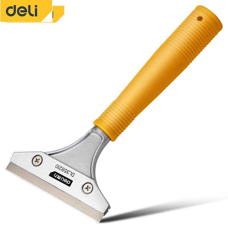 Deli Cleaning Tool Metal Scraper Spade Multifunction Floor Wall Window