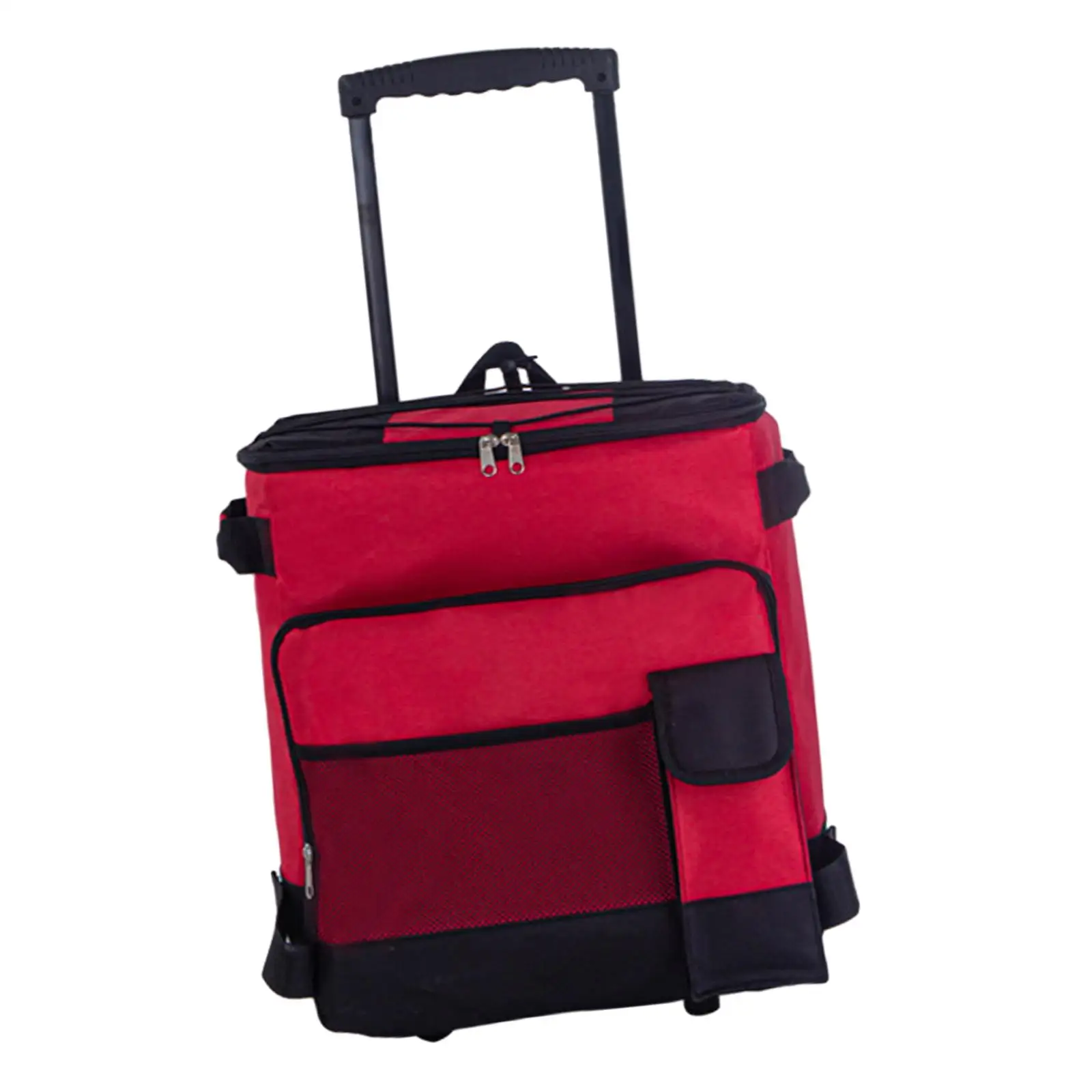 Cooler Bag Insulated Oxford Collapsible Rolling Cooler for Picnic BBQ Travel