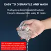 250mL Mini Electric Garlic Masher Chopper Cutter Ginger Masher Machine for Kitchen Food Crusher Chili Vegetable USB Charging 4