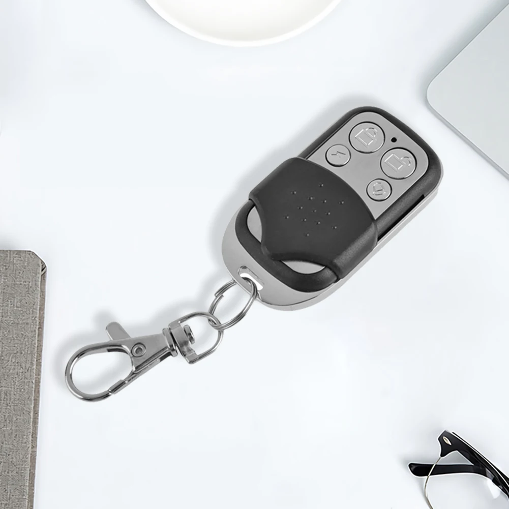 433MHz Universal Remote Control Key Fob Electric Gate Cloning Remote Control Keychain for Vehicle Central Locking Systems
