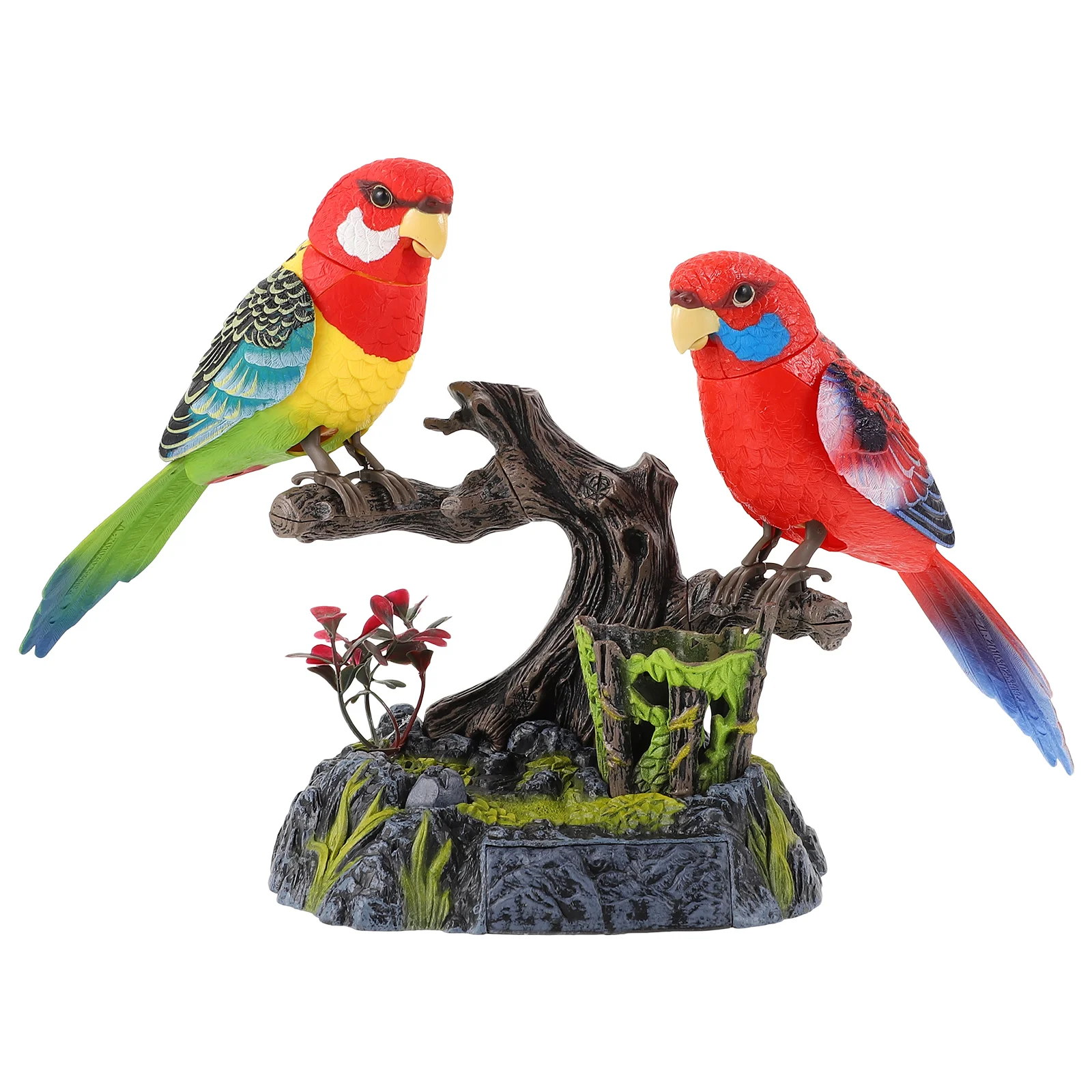 

1 Set Electric Talking Parrot Kid Early Educational Toy Decor Recording Parrot