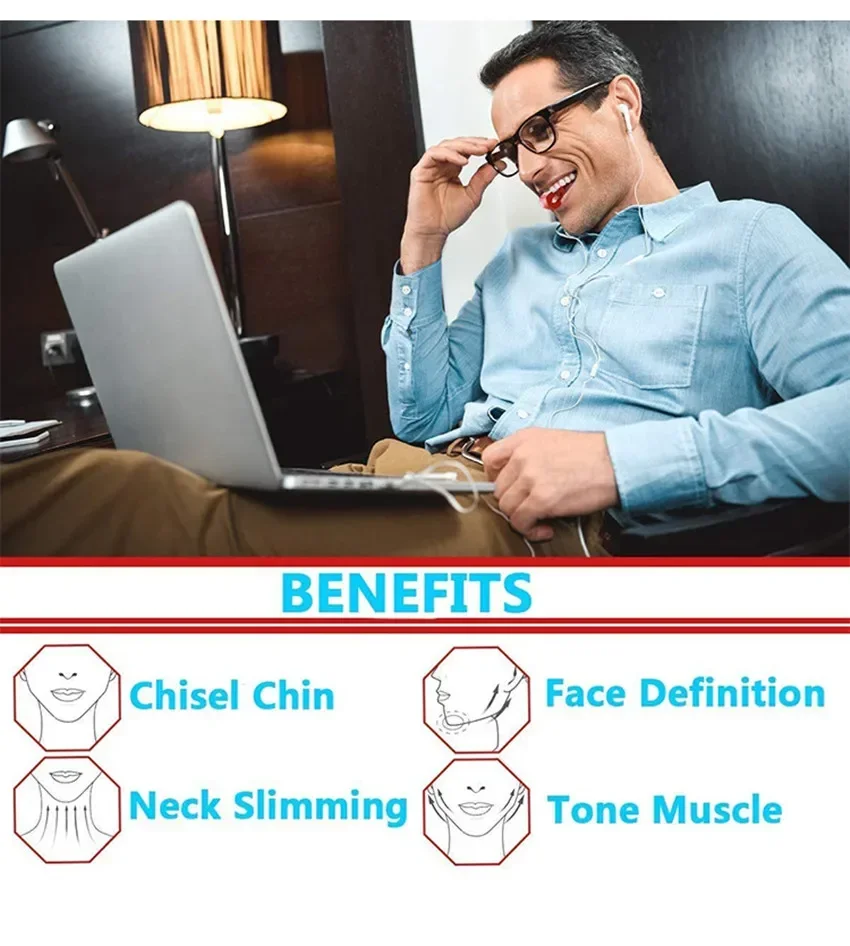 Neck Face Toning Jawrsize Muscle Exerciser Jaw Exercise Ball Food-grade Silica Gel Jaw Line Muscle Training Fitness Balls