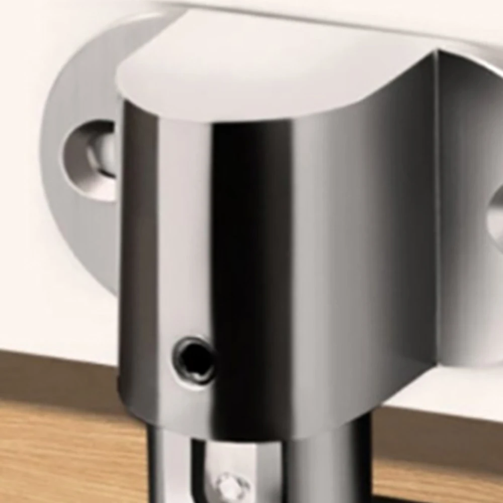 2pc Adjustable Stainless Steel Door Stop Punch-free Magnetic Anti-collision Door Stopper