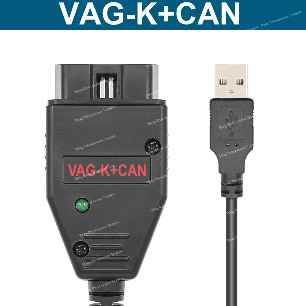 

2024 VAG K+CAN Commander 1.4 FTDI PIC18F25K80 obd2 OBDII VAG 1.4 cable scanner for VW/AUDI Diagnostic Scanner tool