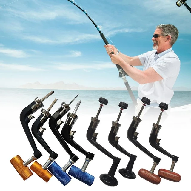 Spinning Reel Handle Half-Metal Rocker Arm Fishing Spinning Reels