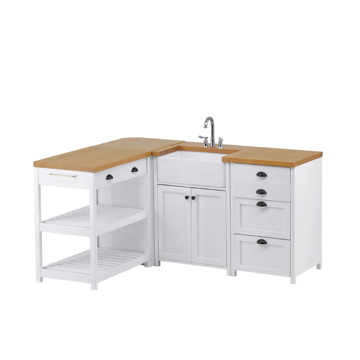 ドールハウス,モデル1:6,家具,キッチン,引き出し,キャビネット