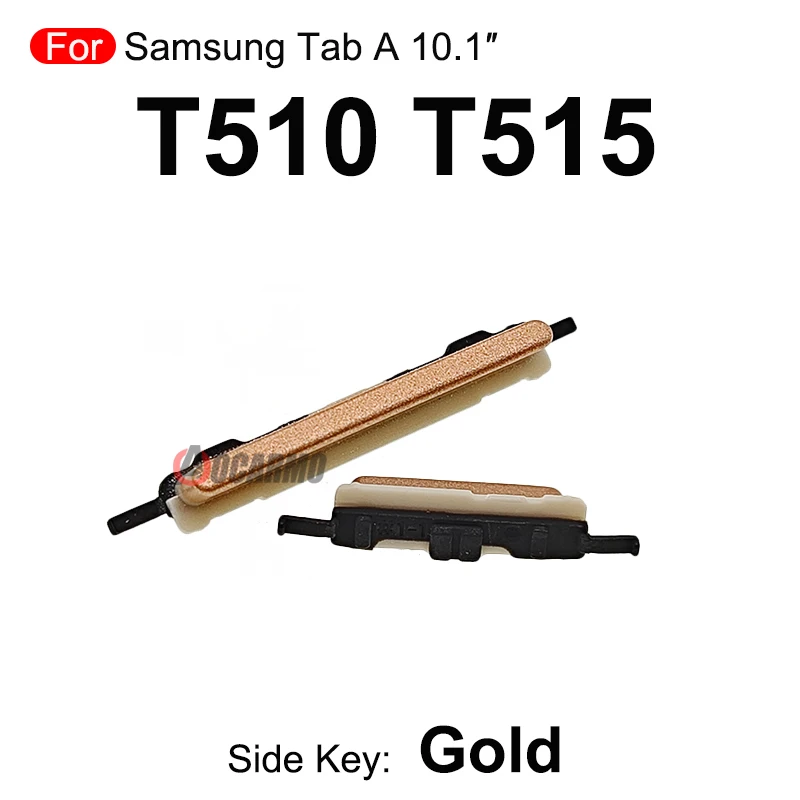 Side Button Keys Power Volume Buttons Replacement Parts For Samsung Galaxy Tab A 10.1" SM-T515 T510 phone switch key power volume control button
