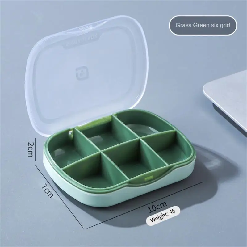 8 Compartments Pill Storage Boxes Organizer Small Pill Box for Pocket Purse  Daily Pill Case Portable Medicine Vitamin Container - AliExpress