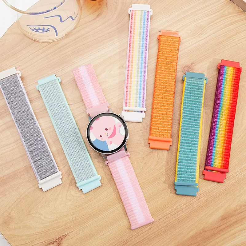 Quick Release 22MM Nylon Watch Strap - Durable Replacement Bracelet Watchband