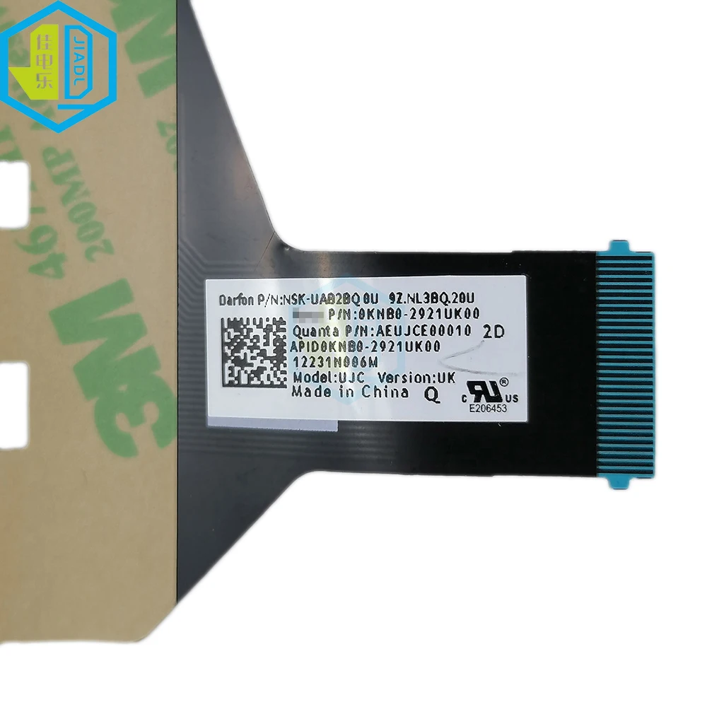 Teclado Retroiluminado para Asus Zenbook 14 uk gb Backlight Ux3402 Ux3402za Ux3402va Substituição - Imagem 5