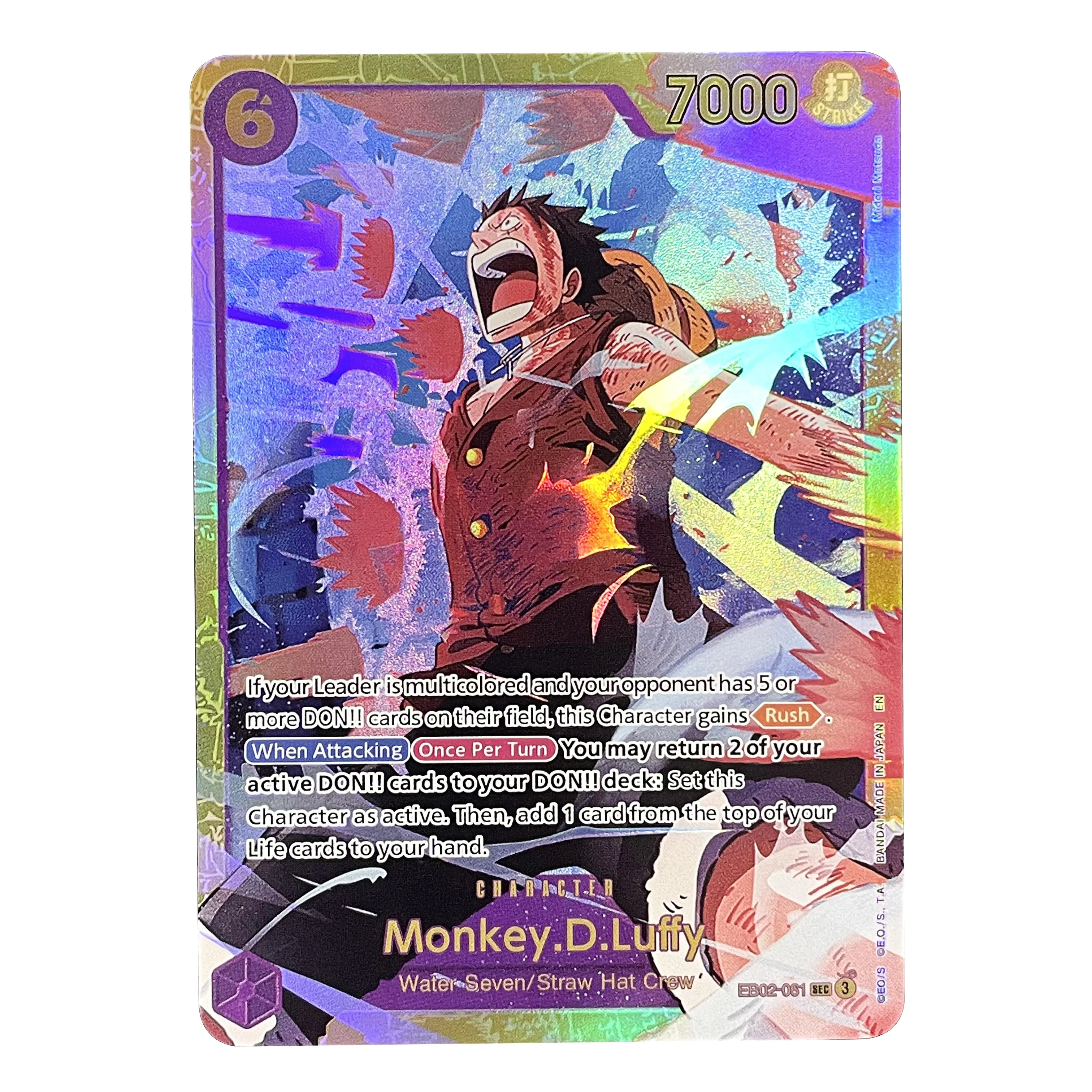 ONE PIECE Card OPCG LUFFY Set OP10-118 Monkey-D-Luffy SEC Alt Art TCG  English Edition - Royal Blood Collection Proxy Card - AliExpress 26