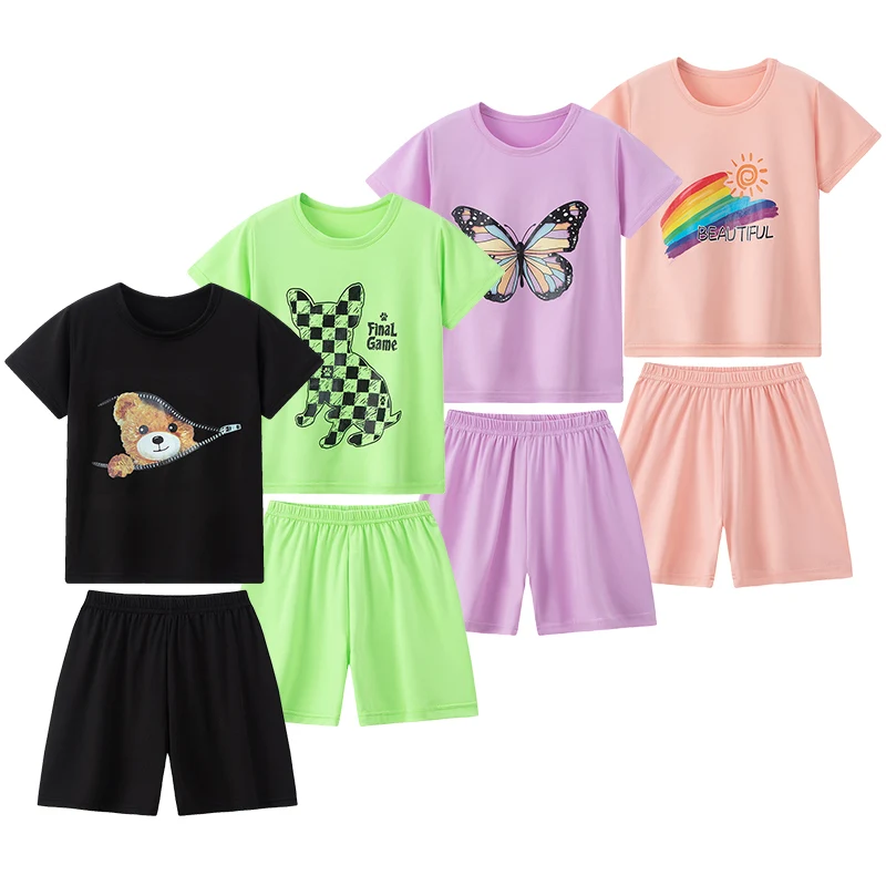 Summer Kids Casual Shorts Set 3