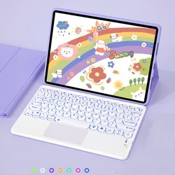 Wireless Backlit Keyboard Case for Tablets - Enhanced Backlight Feature (Backlit- Purple)