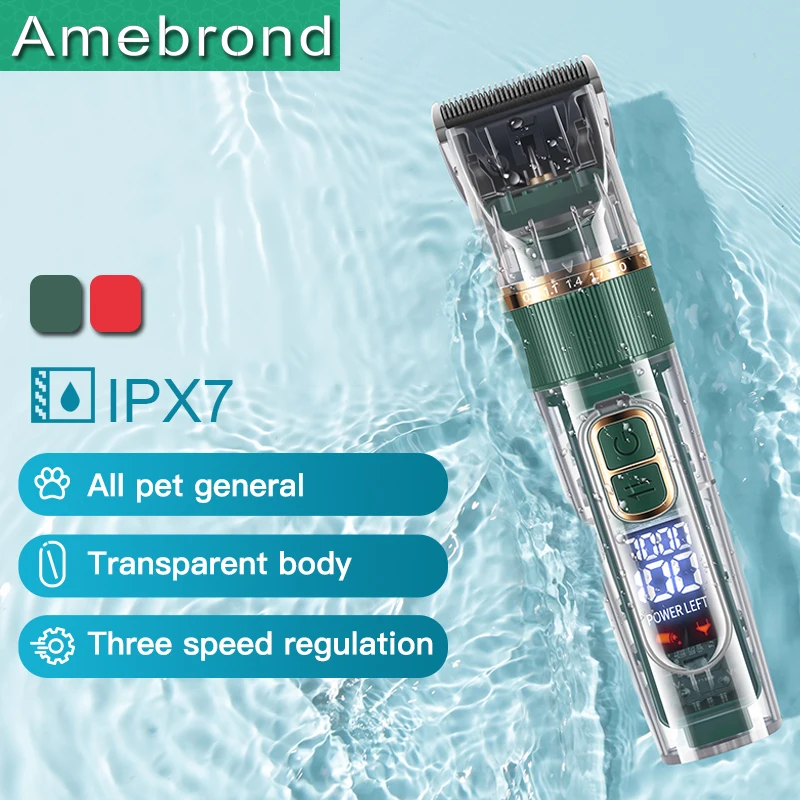 

Professional Pet Dog Hair Clippers,Electric Puppy Hair Trimmer,Hair Cutting Machine for Dogs Grooming,Cat Dog Beauty Supplies