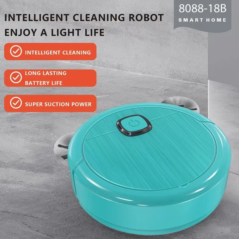 Lenovo Smart Sweeping Robot Vacuum Mop 3-in-1 4000pa Strong Suction Washable Mop For Pet Hair Hard Floor Ideal Home Kitchen Room